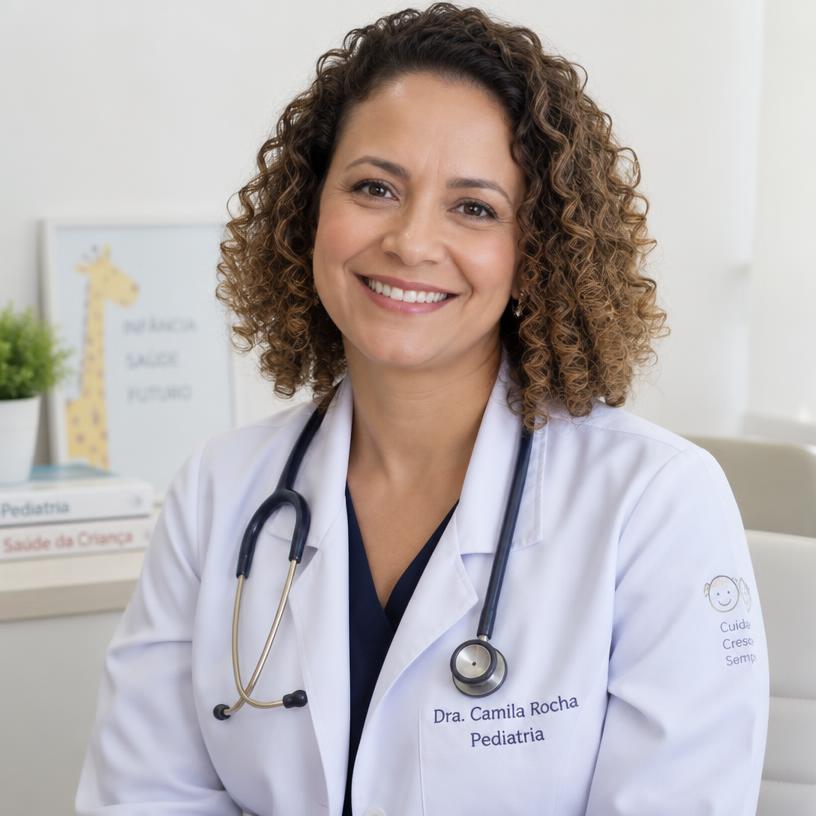 Dra. Camila Rocha, Pediatria na Clínica Horizonte